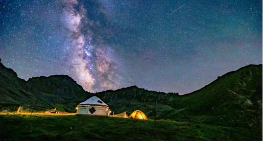 Mountain Ride and Camping